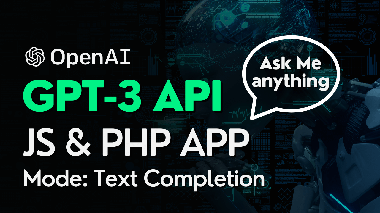 How to use OpenAI API with PHP | Tutorial on GPT-3 Text Completion Mode